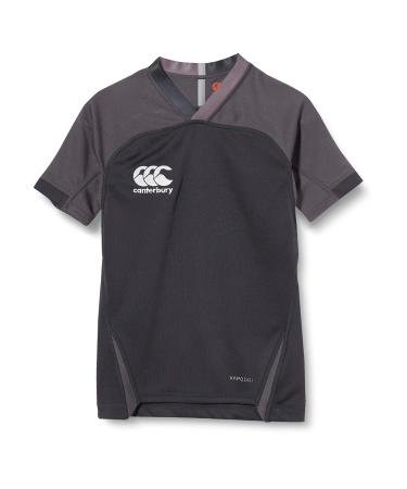 Canterbury Unisex Kids Vapodri Evader Rugby Jersey 12 Years Black