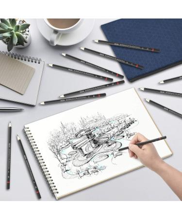 37-Piece Drawing Sketching Pencils Set with Sketchbook and Accessories for Kids and Adults - Art Kit for Beginners - Buy Online on SooperMarket.com