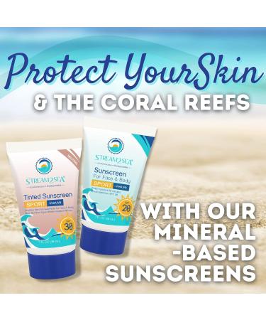 EcoConscious Travel Kit | Body & Hair Care Gift Set | Shampoo Conditioner SPF30 Sunscreen & Hydrating Lip Balm by Stream2Sea - International Shipping Available - Buy Online on SooperMarket.com