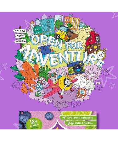 For Aisha Oaty Bars Blueberry & Lime 30 Bars - Halal, Vegan, Nut Free, Gluten Free, Dairy Free | 100% Natural Ingredients - Baby & Toddler Snacks - Buy Online on SooperMarket.com
