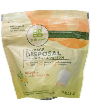 Grab Green Tangerin Garbage Disposal Clean 12 CT
