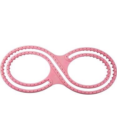 Frola 55 Wide Afghan Loom Knitting Board Weave Loom Kit - Pink | Instructions Included | 3 Projects - Buy Online on SooperMarket.com