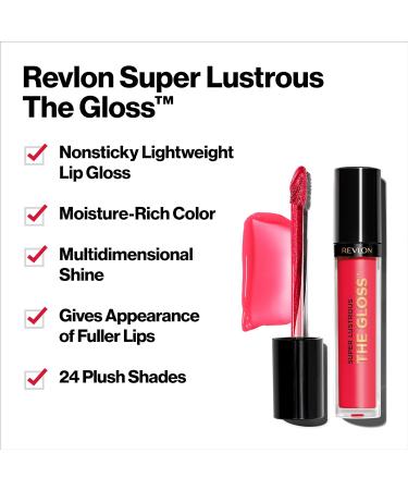 Revlon Super Lustrous Lip Gloss - Indulge In It - High Shine Finish - 0.13 oz / 1.2 oz - Buy Online on SooperMarket.com