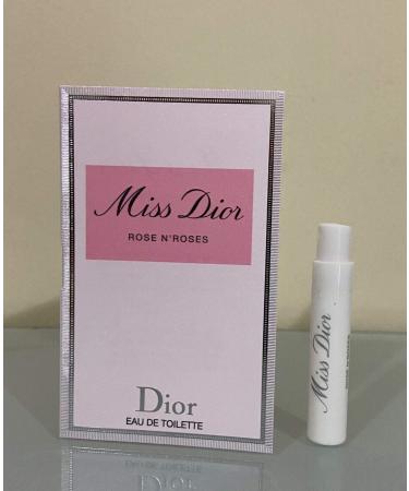Miss Dior Rose N'Roses Eau De Toilette - 1ml/0.03 fl. oz Citrus Fresh Rose 0.03 Fl Oz (Pack of 1)