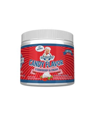Franky's Bakery Candy Flavor 200g (Strawberry Cream) - delicious flavor powder - versatile taste powder without calories