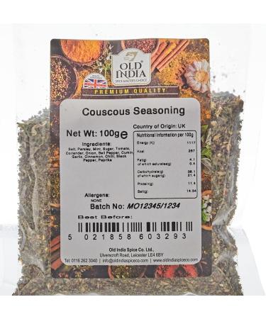 Old India Couscous Seasoning 100g - Authentic Blend for Delicious Couscous Meals - Buy Online on SooperMarket.com