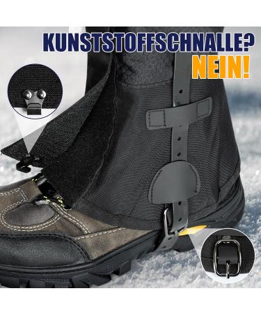 Buy Hikenture Waterproof Gaiters for Men & Women - Perfect for Hiking Outdoor and Snow Protection - Buy Online on SooperMarket.com
