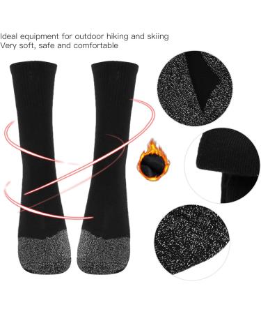 Redty Heated Compression Socks for Men & Women - 2 Pairs Washable Sporty Foot Warmers with Constant Temperature - Ideal for Hiking & Outdoor Activities - Buy Online on SooperMarket.com