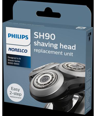 Philips Norelco SH90/72 Replacement Heads New Version for Series 9000 (Replaces SH90/62)