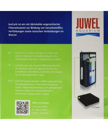 Juwel Aquarium BioCarb Activated Carbon Sponge L - Optimize Water Quality | International Shipping - Buy Online on SooperMarket.com