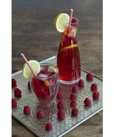H llinger Organic Raspberry Syrup 1000 ml - Premium Syrup for Drinks & Desserts | International Shipping Available - Buy Online on SooperMarket.com
