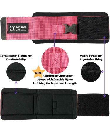 Flip Master Ankle Straps | Tumbling Trainer for Back Flip & Handspring | Gymnastics & Cheerleading Equipment | Adjustable Bands for Girls, Boys & Adults - Buy Online on SooperMarket.com