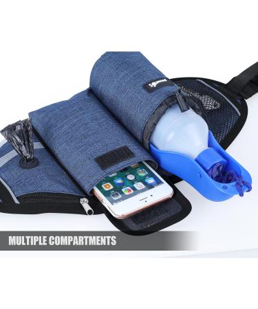 Pecute Jogging Leash for Dogs - Elastic Running Leash with Belly Belt for Large & Medium Dogs Supports Up to 110kg Convenient Belt Bag - Ideal for Jogging & Running - Buy Online on SooperMarket.com