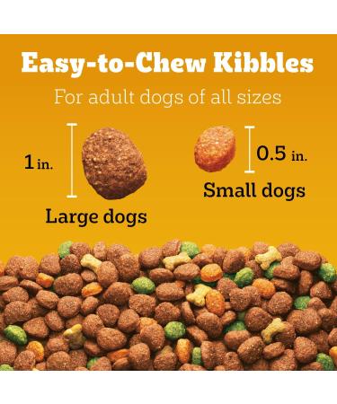 Pedigree Marrobites Adult Dry Dog Food Grilled Steak & Vegetable Flavour 13.6kg Bag - Buy Online on SooperMarket.com