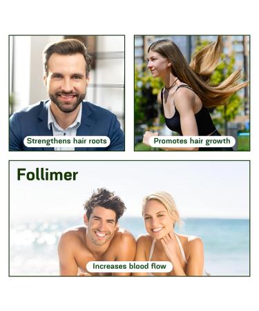 Premium Hair Growth Oil - DHT Blocker with Organic Rosemary Peppermint Pumpkin Seed & Apricot Oils | Natural Minoxidil Alternative | Made in USA - Buy Online on SooperMarket.com
