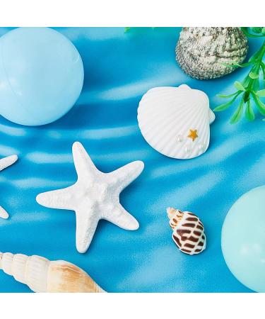 4-Piece Starfish & Shell Hair Clip Set for Women & Girls - Mermaid Crown Accessories - Buy Online on SooperMarket.com