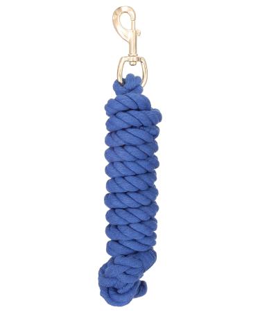 Tough 1 Economy Cotton Lead with Trigger Bolt Snap 3/4-Inch x 8 1/2-Feet Blue/Royal