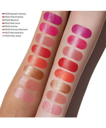 Oulac Moisture Shine Lipstick Bronze - Vegan Shimmering Lip Care for Hydrated Lips (PG06 Precious Moment) - Buy Online on SooperMarket.com