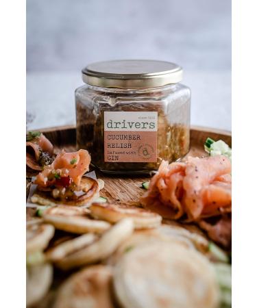 Driver's Pickle Cucumber Relish Infused with Gin 0.35 kg - Buy Online on SooperMarket.com