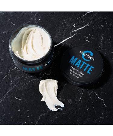 Challenger Mens Matte Cream Pomade Combo | Natural Finish | Medium Firm Hold | All-in-One Hair Styling | Save with Combo Pack - Buy Online on SooperMarket.com