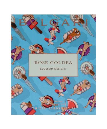 Bvlgari Rose Goldea Blossom Delight for Women - 2 Pc Gift Set 2.5oz EDP Spray 0.5oz EDP Spray 1.5 Ounce (Pack of 2) - Buy Online on SooperMarket.com