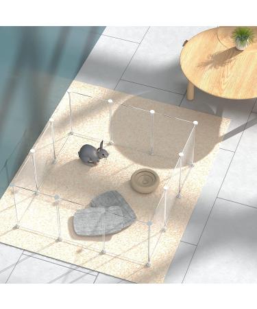 HOMICKER Pet Playpen: Portable Small Animals Fence for Guinea Pigs, Bunny, Ferrets, Hamsters, Puppies and more - Buy Online on SooperMarket.com