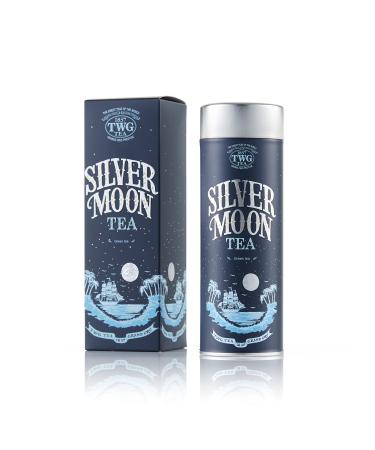 TWG Tea - Silver Moon Tea - Green Tea - Strawberry - Haute Couture Tin 100g - Gift Set