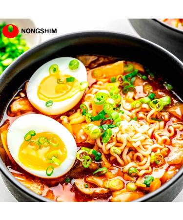 Nongshim Neoguri Seafood and Spicy Flavour 120g (Pack of 10) - Instant Korean Ramen Noodle - Buy Online on SooperMarket.com