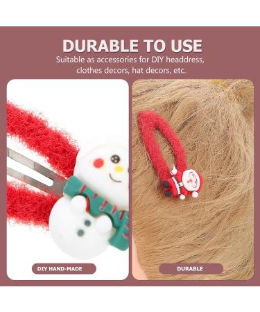 ABOOFAN 5 Pairs Christmas Hair Clips Hair Clips for Girls Kid Hair Accessories Girls Hair Clips Antler Hair Clip Christmas Hair Accessories Diy Party Hair Ornament Santa Hairpin Hair Grips - Buy Online on SooperMarket.com