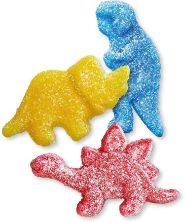 Trolli Dinorex Sour Gummy Candy Chewy Sweets Vegan Lactose & Gluten Free 6 Fruity Flavours 150g - 3x Share Bags - Buy Online on SooperMarket.com