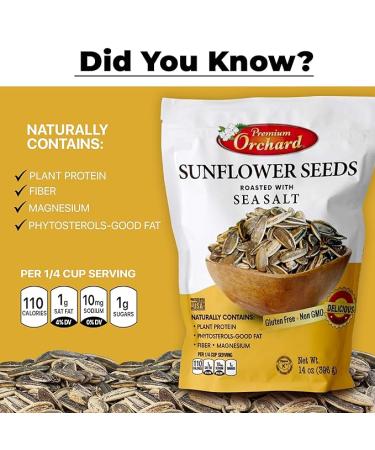 Premium Orchard Mixed Nuts Roasted Sunflower Seeds - Original Lightly Salted  Non-GMO  Gluten-Free  Vegan  Keto-Friendly Snack - 3 Bags - Buy Online on SooperMarket.com