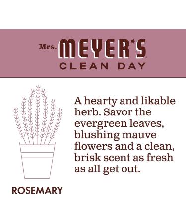 Mrs. Meyer's Liquid Dish Soap Rosemary - 16 Fl Oz | Eco-Friendly & Effective Cleaning for All Your Dishes | International Shipping Available - Buy Online on SooperMarket.com