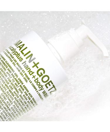 Malin + Goetz Eucalyptus Hand + Body Wash - Cleansing, Purifying, Hydrating for All Skin Types - Cruelty-Free + Vegan - 16 Fl Oz - Buy Online on SooperMarket.com