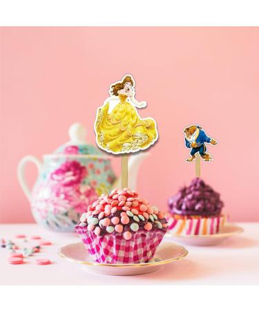 Seyal Bauty & The Beast Cupcake Topper Seyal Bauty & the Beast Cupcake Topper - Buy Online on SooperMarket.com