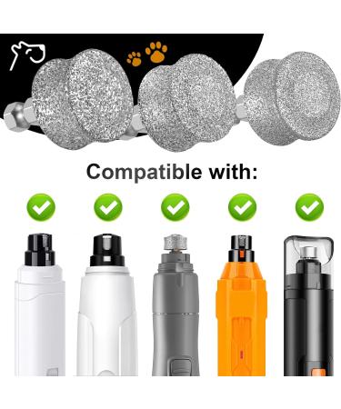 Iredoon Dog Nail Grinders Replacement Head - Integrated Grinding Head for Casfuy & Most Brands - Highly Efficient Safe & Durable (1 Piece) 80# - Buy Online on SooperMarket.com