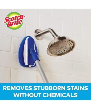 Buy Scotch-Brite B002YLX690 Shower and Bath Scrubber - 1 Count Blue | International Shipping Available - Buy Online on SooperMarket.com