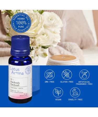 Lotus Aroma Premium Grade Peppermint Essential Oil 100% Pure & Undiluted Relaxing Scent Peppermint Essential Oils For Humidifier Aromatherapy Oil Fragrance Oils - Huile Essentielle 0.5oz (15ml) - Buy Online on SooperMarket.com