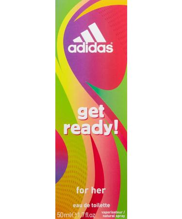 Adidas Fragrance Get Ready for Her Eau de Toilette 1.7 Fluid Ounce 1.7 Fl Oz (Pack of 1) For Her - Buy Online on SooperMarket.com