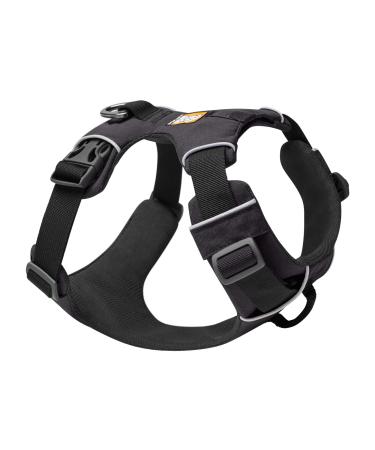 RUFFWEAR Front Range Dog Harness Reflective Padded No-Tug Dog Harness Twilight Grey XS Grey X-Small