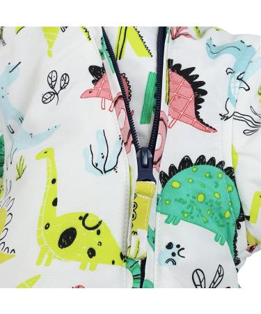 Baby Boys Winter Hooded Romper Snowsuit - H 6-9 Months | Cotton Jumpsuit Outfits - Buy Online on SooperMarket.com