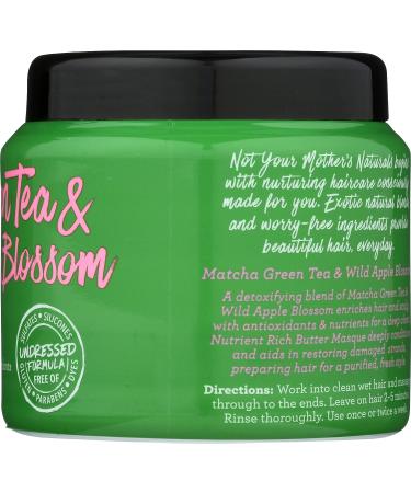 Not Your Mother's Naturals Butter Masque Green Tea/Apple 10.0 oz - Hydrating Hair Treatment - Buy Online on SooperMarket.com