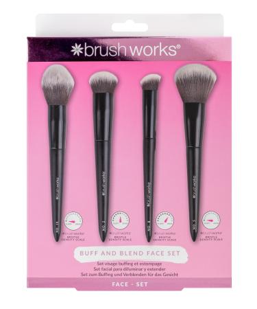 Brushworks Buff and Blend Face Set