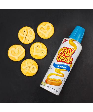 Easy Cheese American Cheese Snack - 8 oz | Creamy Portable Cheese Spread - Buy Online on SooperMarket.com
