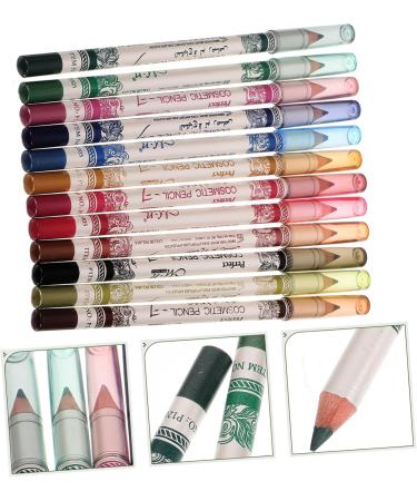 Beavorty 12 Pcs Eyeliner Pencil Makeup Eyeliner Colorful Eyeliner Set Eye Lip Liner Make up - Buy Online on SooperMarket.com