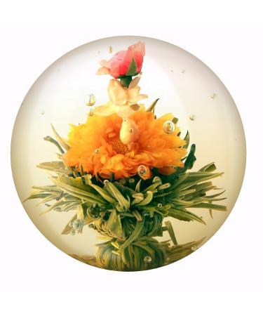 6 Tea Blower Gift Box - Blooming Green Tea Variations | Unique Gift for Birthdays Mother's Day & Christmas - Perfect for Tea Lovers - Buy Online on SooperMarket.com