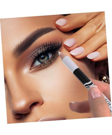 PLAFOPE 70 Pcs Lying Silkworm Eyeliner Makeup Eyeliner Pencils Make up Eyeliner Pen Gel White Wooden Pole - Buy Online on SooperMarket.com