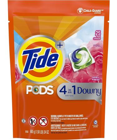 Tide PODS with Downy Laundry Detergent Soap Pods April Fresh - 75 Count (3 Bag Value Pack) - Buy Online on SooperMarket.com