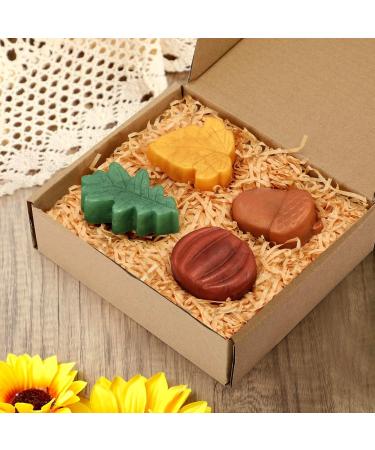 Fall Bar Soap Gift Set | Handmade Mini Decorative Scented Soaps | Natural Ingredients & Essential Oils | Pumpkin Spice & Cinnamon Scents | Perfect Autumn Pampering Present - Buy Online on SooperMarket.com