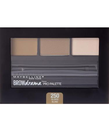 Maybelline Brow Drama Pro Eyebrow Palette Blonde 0.1 oz. - Perfect Your Brows with Precision - Buy Online on SooperMarket.com