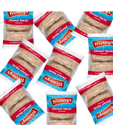 Mrs. Freshley's Donut Sticks: 36 Sticks Total (12 Packs of 3) - Pack of 2 - Buy Online on SooperMarket.com